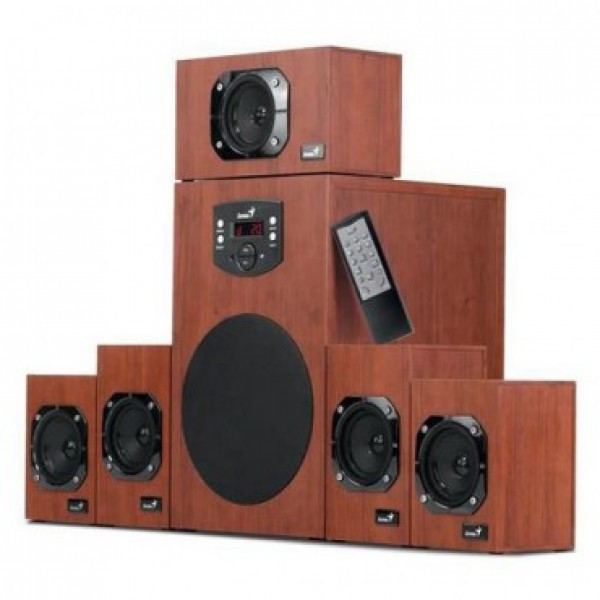 GENIUS SW-HF5.1 4600 zvučnici (Braon) 5.1, 125W, 40Hz-20KHz, 90dB - Image 2