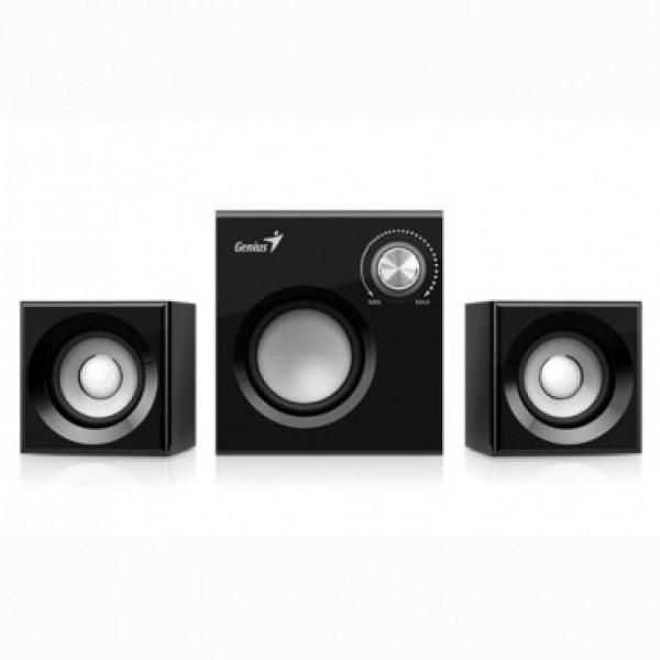 GENIUS zvučnici SW-2.1 370 (Crni) - 31731067100 2.1, 8W, 75Hz-20KHz, 65dB - Image 2