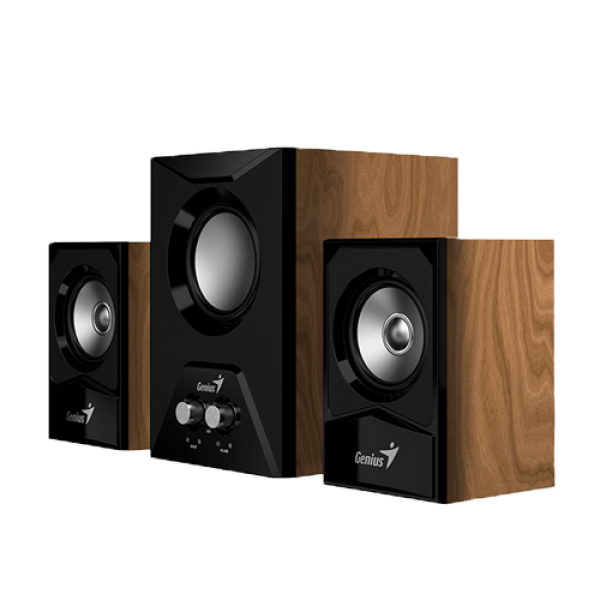 GENIUS SW-2.1 385 2.1, 15W, woofer 8 Ohm; sateliti 4 Ohm,