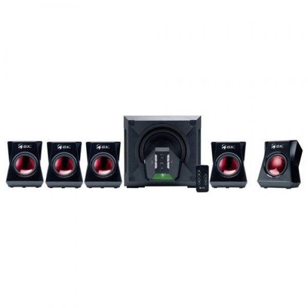 GENIUS SW-G5.1 3500 GX Gaming Speakers 5.1, 80W, 50Hz-20KHz, Drvo (woofer), plastika (sateliti) - Image 2
