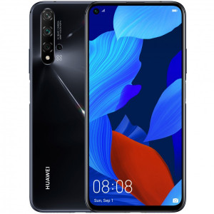 HUAWEI Nova 5T (Crna) 6.26", 6/128GB, 48 MPix + 16 MPix + 2 MPix + 2 MPix