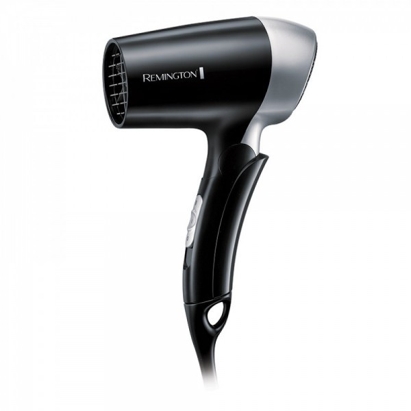 REMINGTON Fen za kosu Travel Dryer 1400 D2400 Putni, Crna/Siva, 2, 1400 W