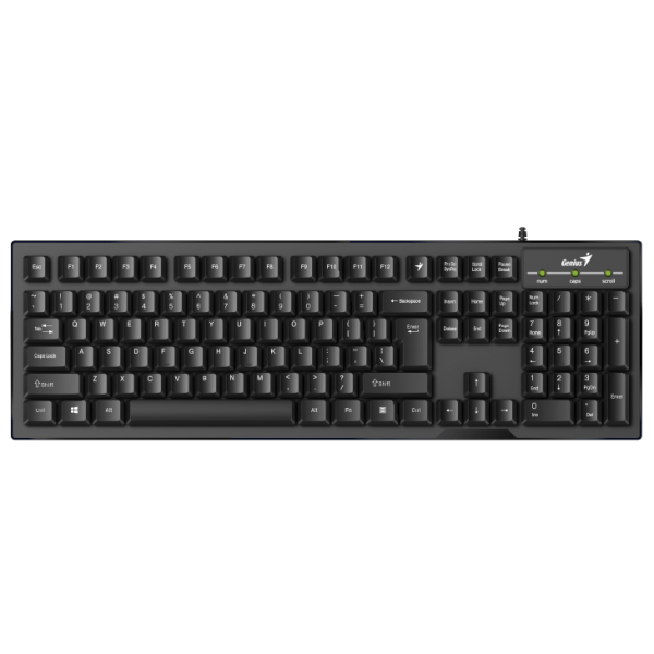 GENIUS žična tastatura Smart KB-102 Fashionable (Crna) SRB (YU)