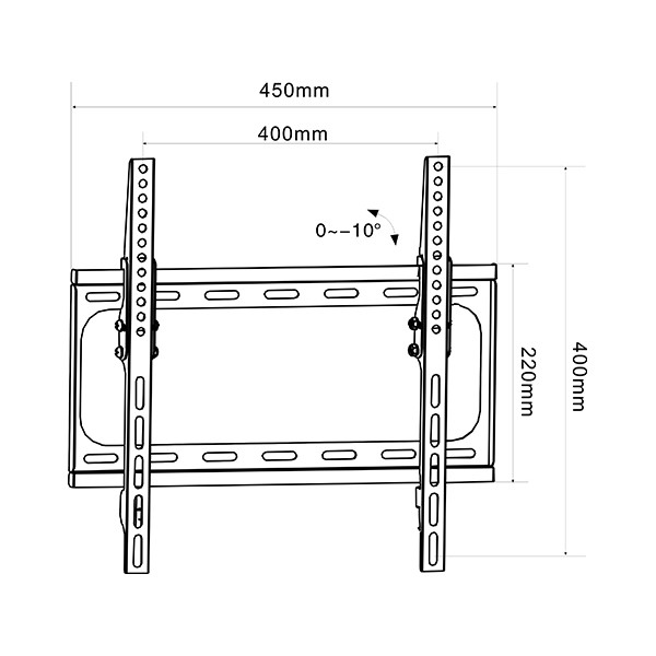 Xstand TV nosač TILT dijagonala 32"-55" - Image 6