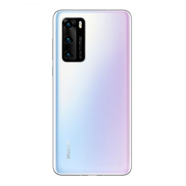 HUAWEI P40 (Bela), 6.1", 8/128 GB, 50 Mpix + 16 Mpix + 8 Mpix