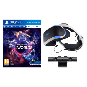 SONY PlayStation VR Starter Pack Headset + Kamera + VR Worlds