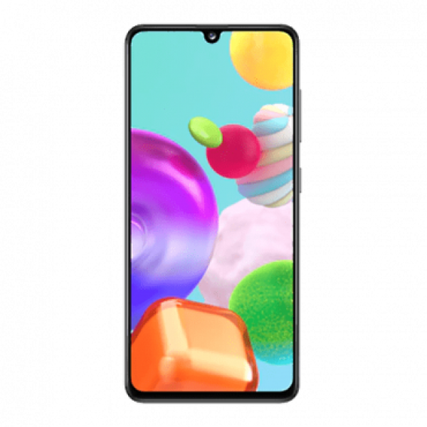 SAMSUNG Galaxy A41 (Crna), 6.1", 4/64GB, 48 Mpix + 8 Mpix + 5 Mpix