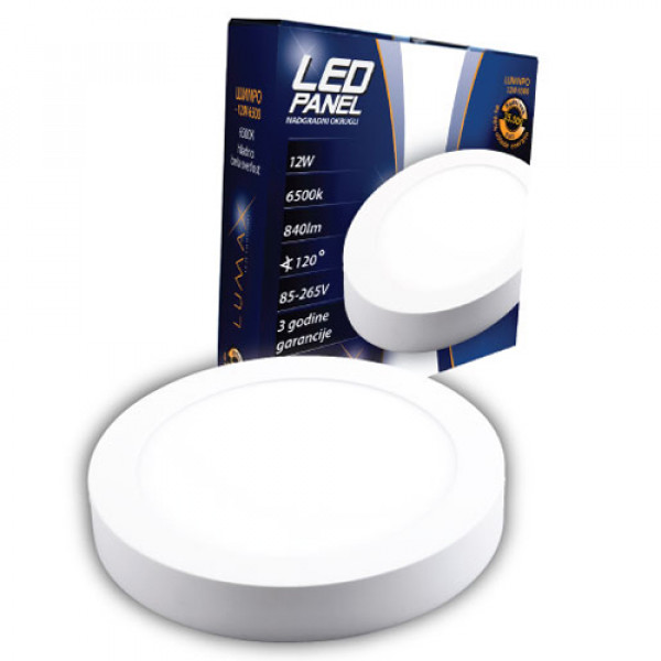 Led panel LUMNPO 6 W 6500K nadgradni