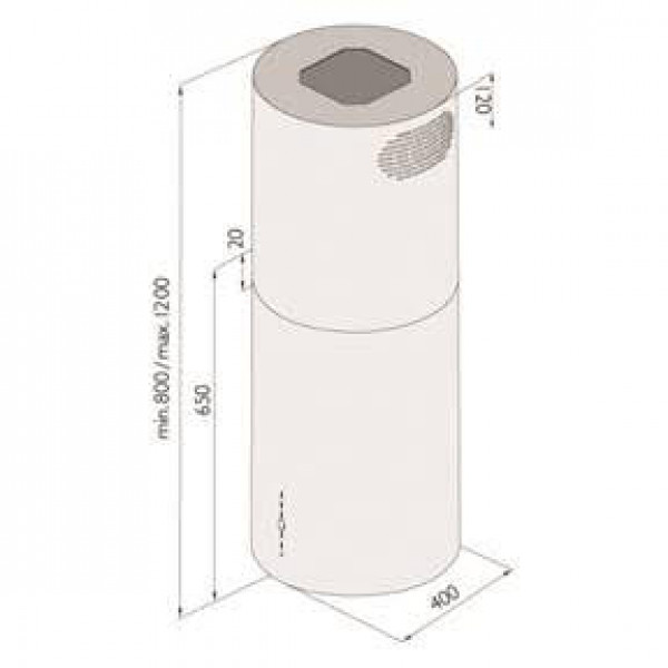 DAVOLINE Aspirator ROVIGO PLUS Ostrvski - Image 2