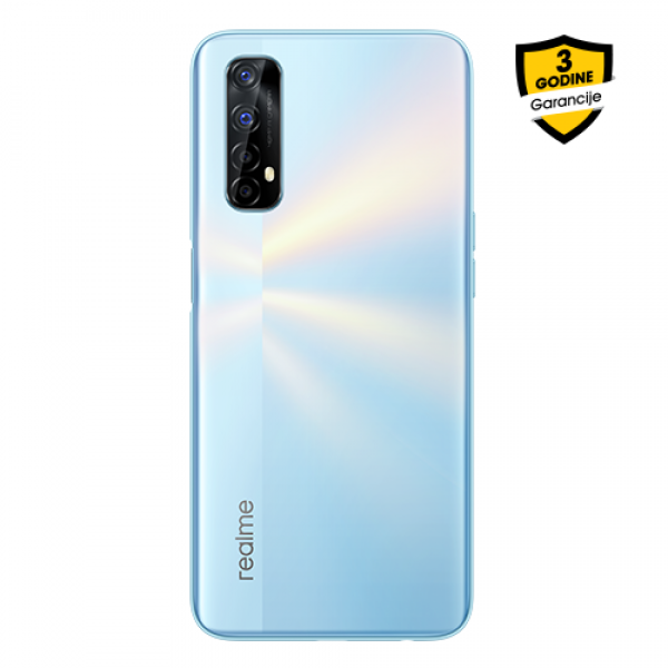REALME 7 Mobilni telefon (Bela), 6,5", 6/64GB, 48 Mpix + 8 Mpix + 2 Mpix + 2 Mpix