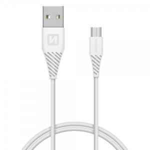 SWISSTEN USB Data Cable 1.5m Micro (Bela)
