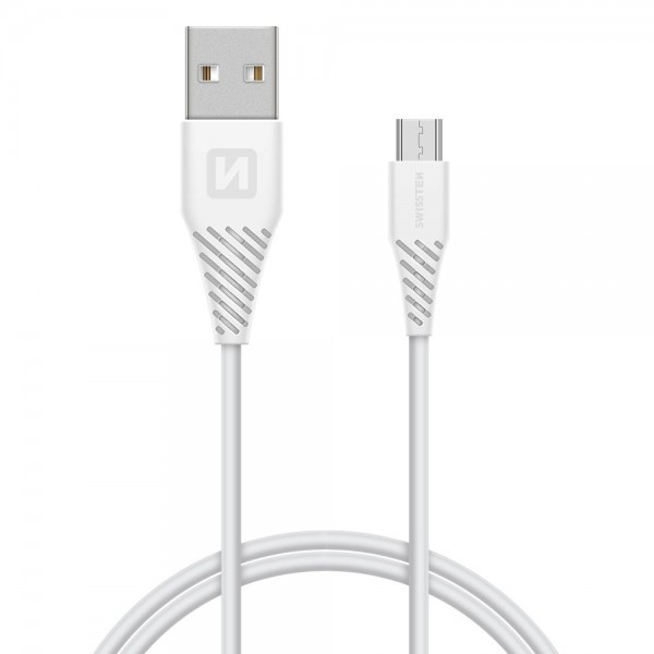 SWISSTEN USB Data Cable 1.5m Micro (Bela)