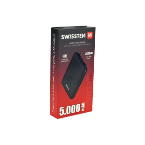 SWISSTEN PowerBank Worx 5000mah (Crna)