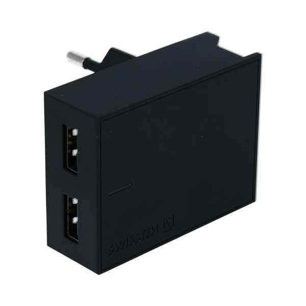 SWISSTEN  Kucni Punjac 3A 2xUsb Type-C (Crna) - Image 2