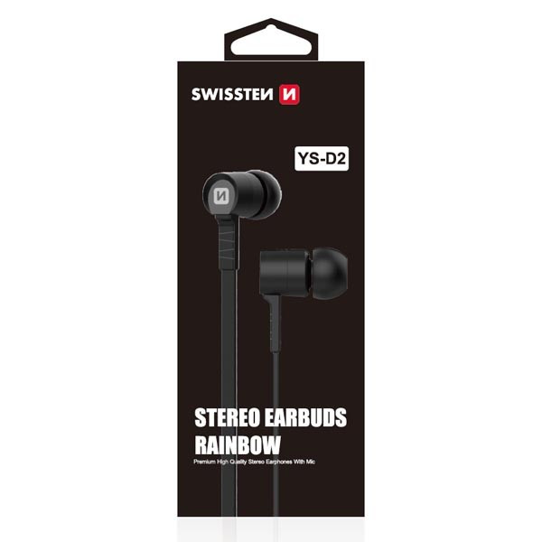 SWISSTEN Slusalice Rainbow YS-D2 (Crna)