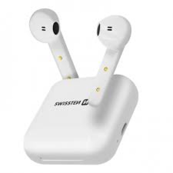 SWISSTEN Bluetooth TWS Slusalice FlyPods (Bela) - Image 2