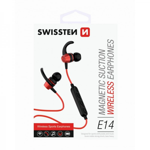 SWISSTEN Slusalice Bluetooth Active (Crvena) - Image 3