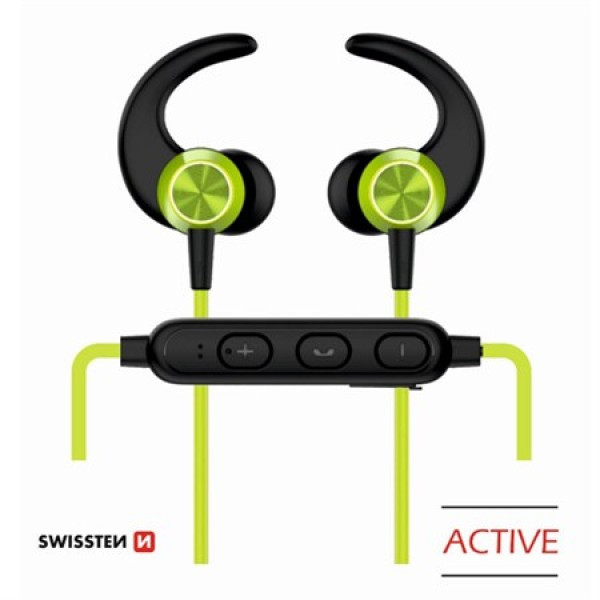 SWISSTEN Slusalice Bluetooth Active (Zuta) - Image 3