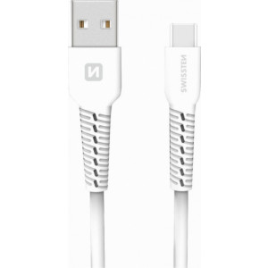 SWISSTEN USB Data Cable 1m Type-C (Bela)