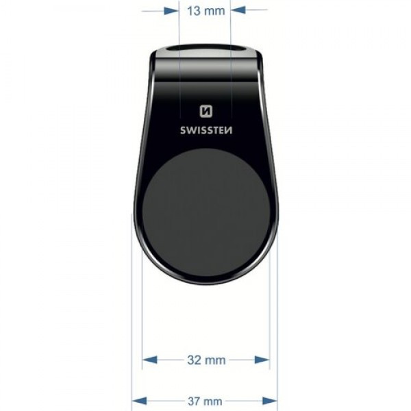 SWISSTEN Auto-drzac Magnetni EasyMount (Crna) - Image 2