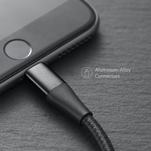 ANKER USB Kabl PowerLine+ II 0,9m USB-A to LTG (Crna) - Image 3