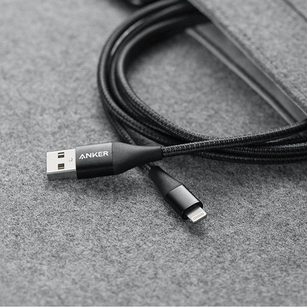 ANKER USB Kabl PowerLine+ II 0,9m USB-A to LTG (Crna) - Image 2