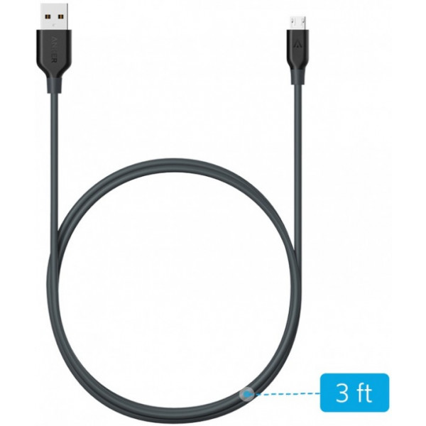 ANKER USB Kabl PL Micro USB (Siva)