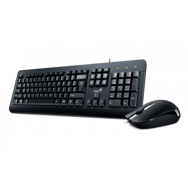 GENIUS Komplet tastatura i miš US KM-160 (Crna)