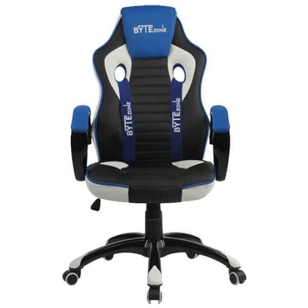 BYTEZONE gejmerska stolica RACER PRO (Plava/Crna)