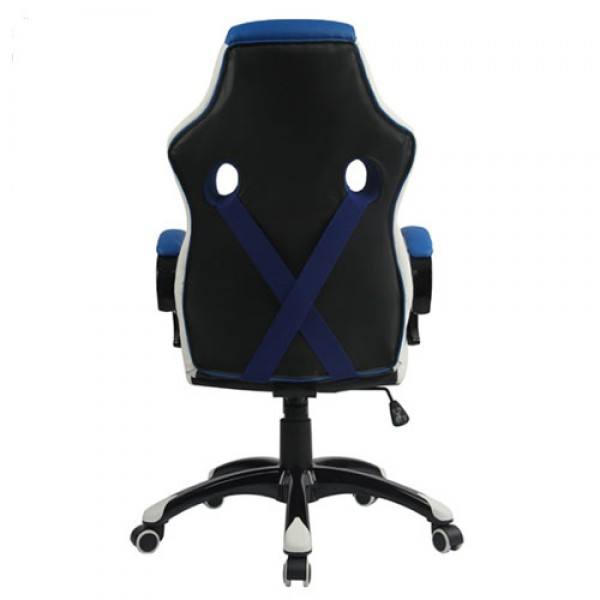 BYTEZONE gejmerska stolica RACER PRO (Plava/Crna) - Image 2