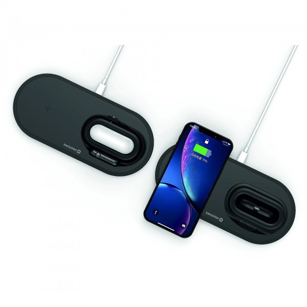 SWISSTEN WiFi Punjač 3u1 (Crna) - Image 2