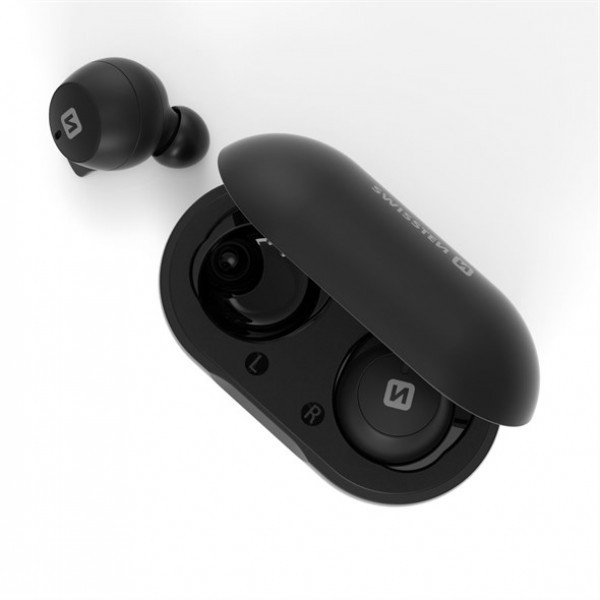 SWISSTEN TWS Slušalice StoneBuds Bluetooth (Crna) - Image 4