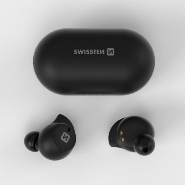 SWISSTEN TWS Slušalice StoneBuds Bluetooth (Crna) - Image 2