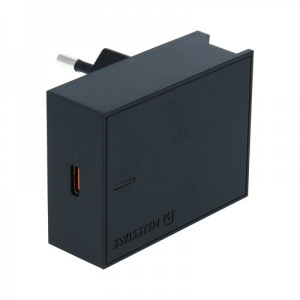 SWISSTEN Kucni Punjač 25W type C na Type C 1.2m (Crna)