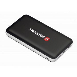 SWISSTEN PowerBank SlimCore 10.000mah type C (Crna)