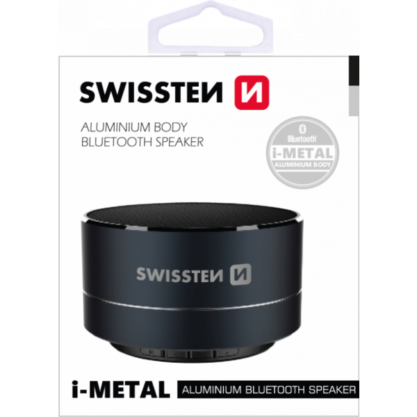 SWISSTEN Bluetooth Zvucnik I-Metal (Crna) - Image 2