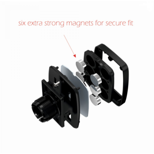 SWISSTEN Auto-drzac Magnetni S-grip M5-R1 (Crna) - Image 4