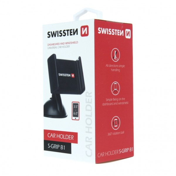 SWISSTEN Auto-drzac S-grip B1 (Crna) - Image 2