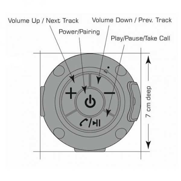 SWISSTEN Bluetooth Zvučnik X-BOOM (Crna) - Image 4
