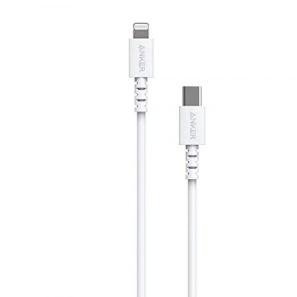ANKER PowerLine Select USB-C to LTG 3ft (Bela)