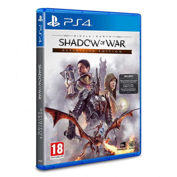 Video igra PS4 SHADOW OF WAR: DEFINITIVE EDITION