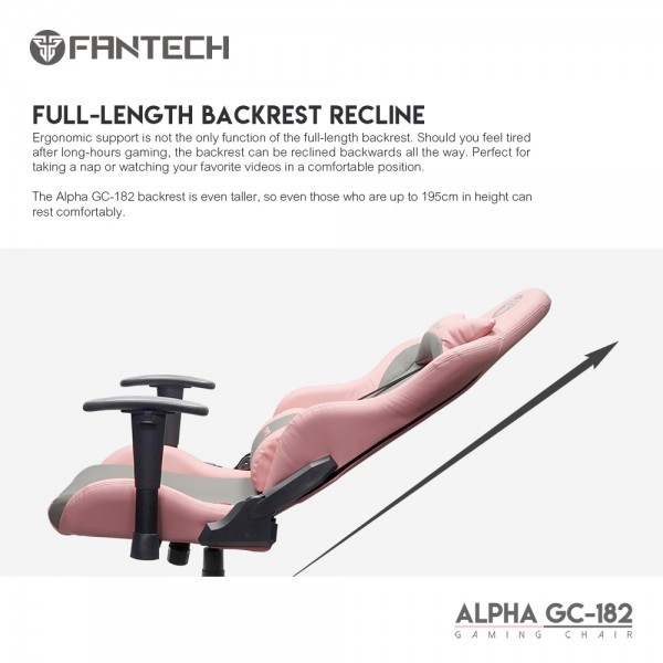 FANTECH Stolica Alpha GC182 (Pink) - Image 3