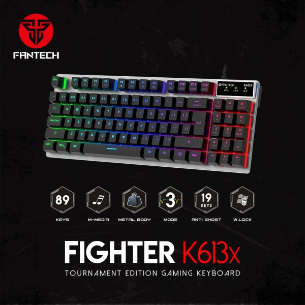 FANTECH Tastatura K613X Figher II (Crna) - Image 4
