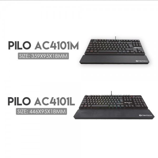 FANTECH Jastuk za tastaturu AC4101L Pilo (Crna) - Image 8
