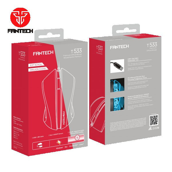 FANTECH Miš T533 (Crna) - Image 3