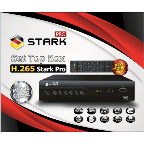 SET TOP BOX H.265 STARK PRO