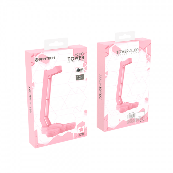FANTECH Stalak za slušalice AC3001 Sakura Edition (Roze) - Image 2