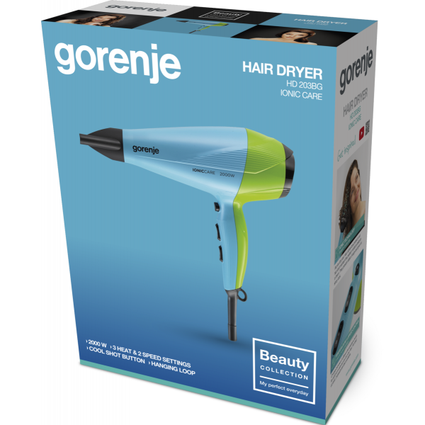 GORENJE Fen za kosu HD203BG - Image 5