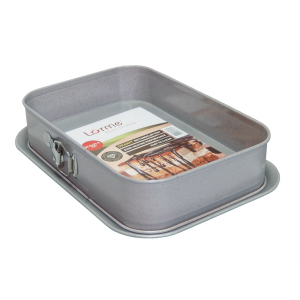 LORME Basic kalup za tortu granit 39,5 x 27,7 x 7,5 cm