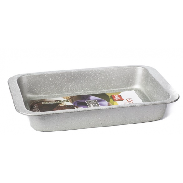 LORME Basic tepsija četvrtasta granit 36,5x24,5x5,5 cm